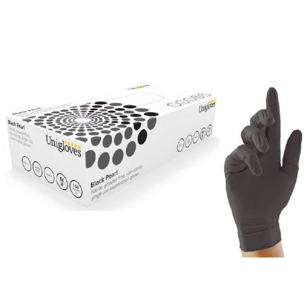 Unigloves Nitrile Powder Free Latex Free Safety Gloves